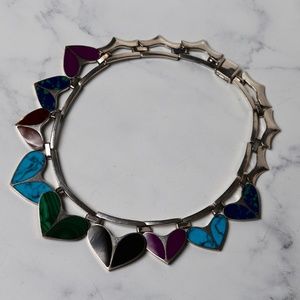 Taxco Mexico TN-57 Sterling Silver Choker